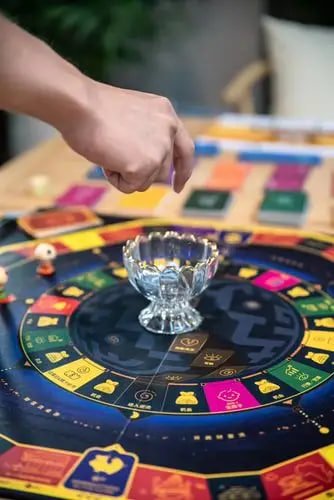 m5 jayatogel live-dealer blackjack table setup with professional studio